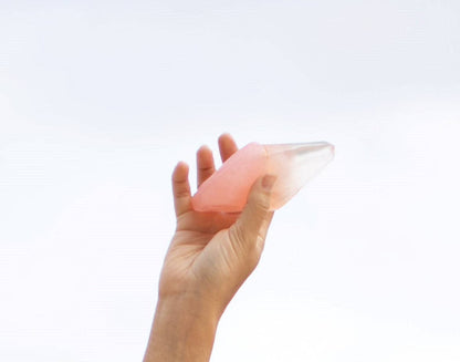 Summer Salt Body Crystal Soap - Rose Quartz