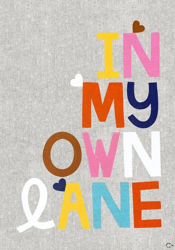 Castle and Things Art Teatowel