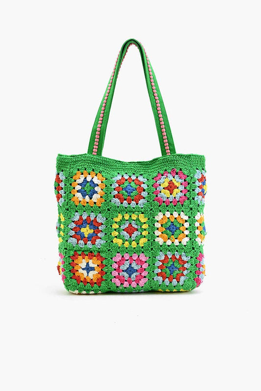 America and Beyond Kate Green Handmade Crochet Bags - Sustainable Fashion