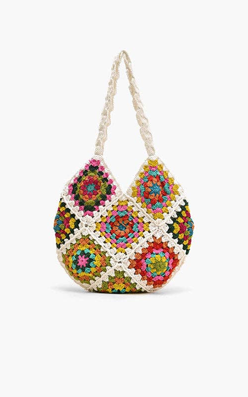 America and Beyond The Ultimate Slouchy Crochet Shoulder Bag