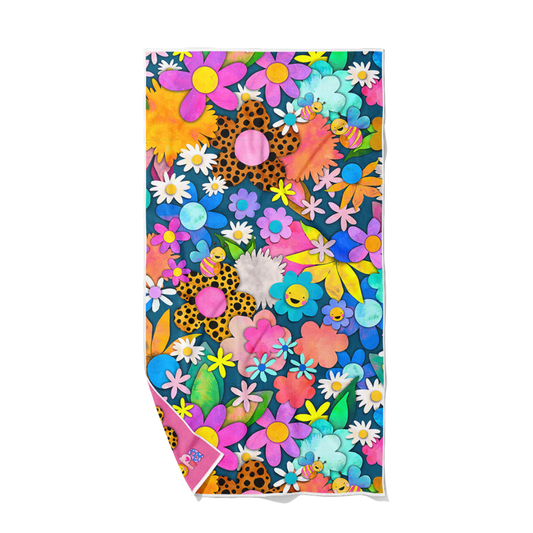 Kutopia's Garden Microfibre Towel: Multi