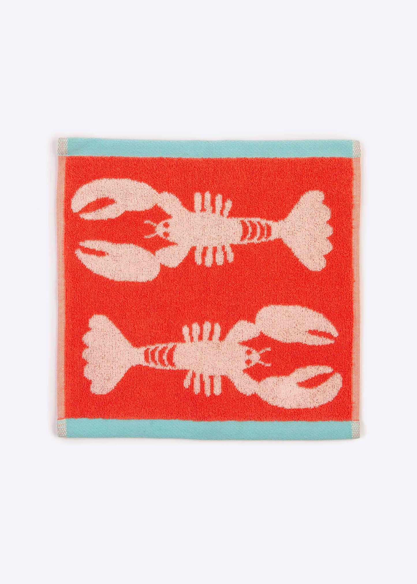 Anorak Lobster Organic Cotton Bath Mat