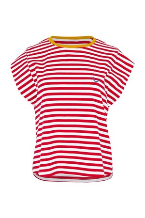 Boom Shankar Bellissimo Tee - Red Stripe