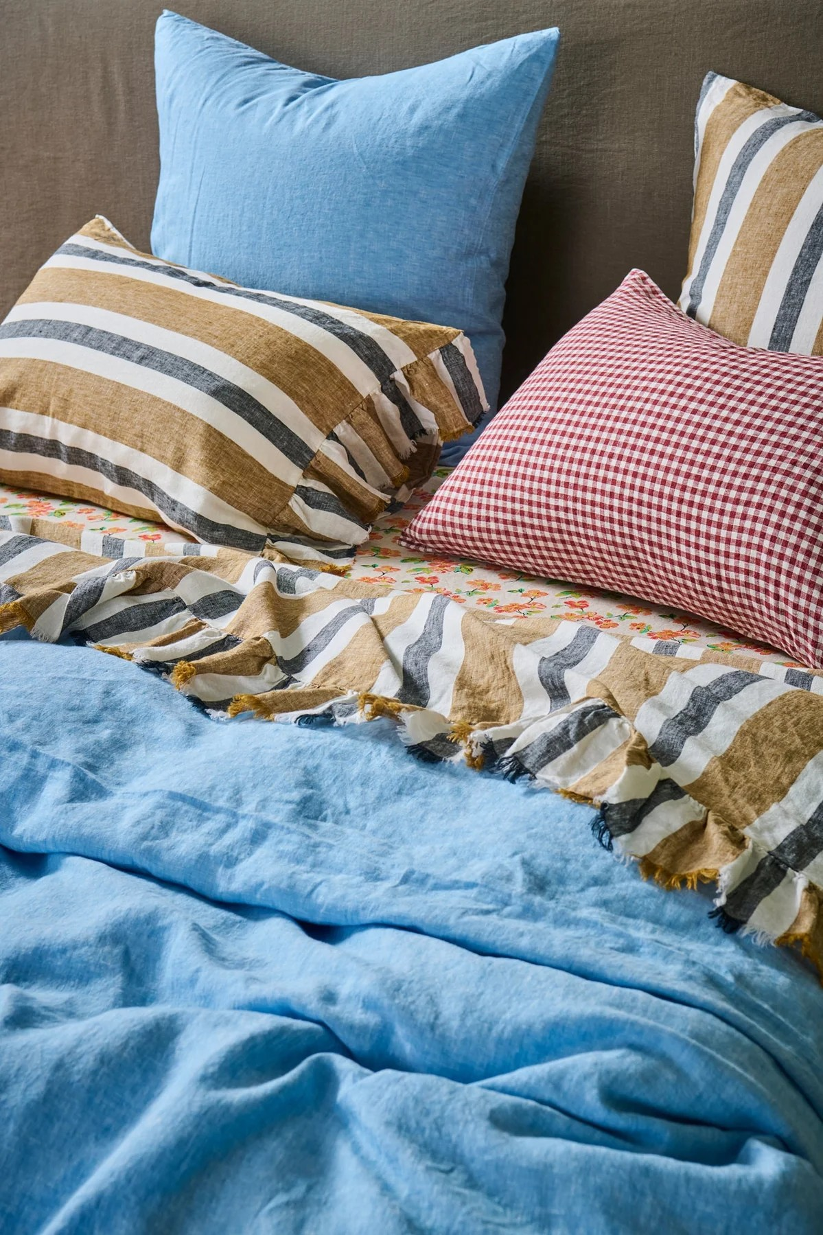 Society Of Wanderers Duvet Powder Blue