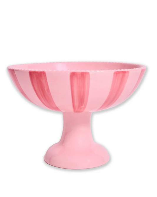 Kip and Co Pink Stripe Fruit Bowl