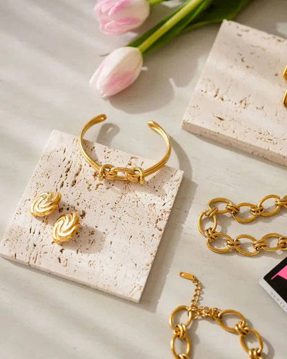 Greenwod Designs Cecile Buckle Cuff Bangle