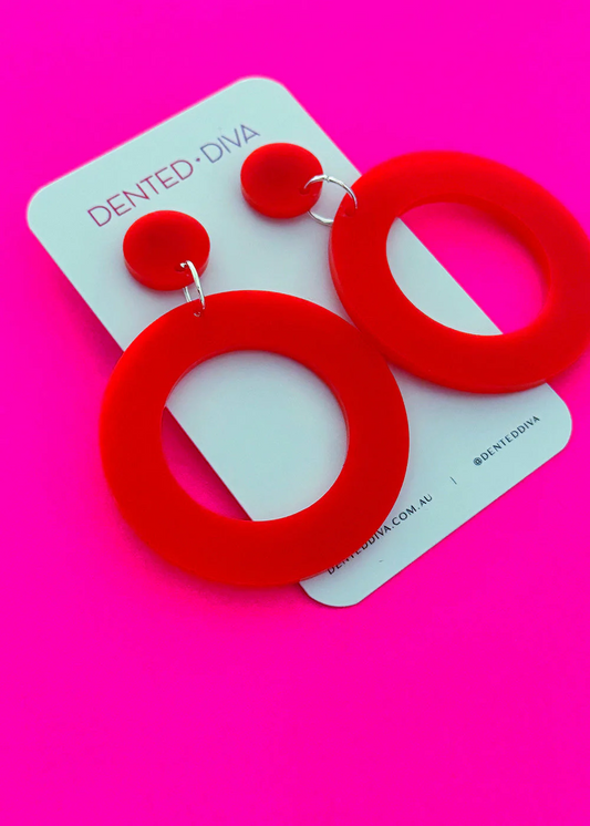 Dented Diva HULA HOOP- DANGLE