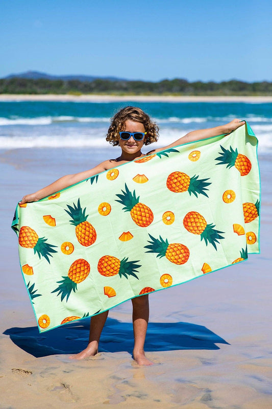 Cheeky Winx Kids' Sand-Free Quick Dry Pineapple Beach Towel