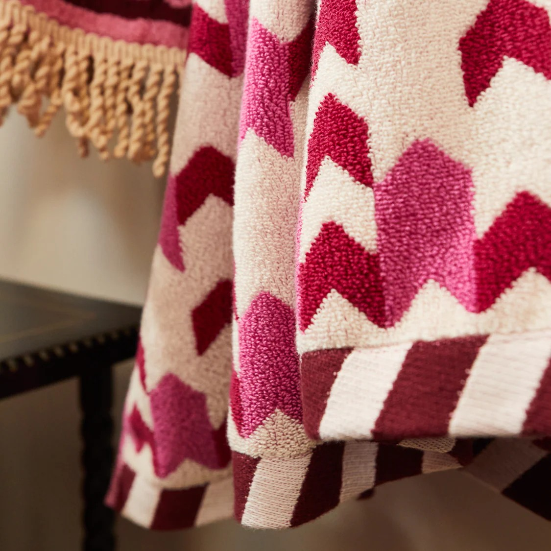 Sage and Clare Arlette Bath Sheet Fushsia