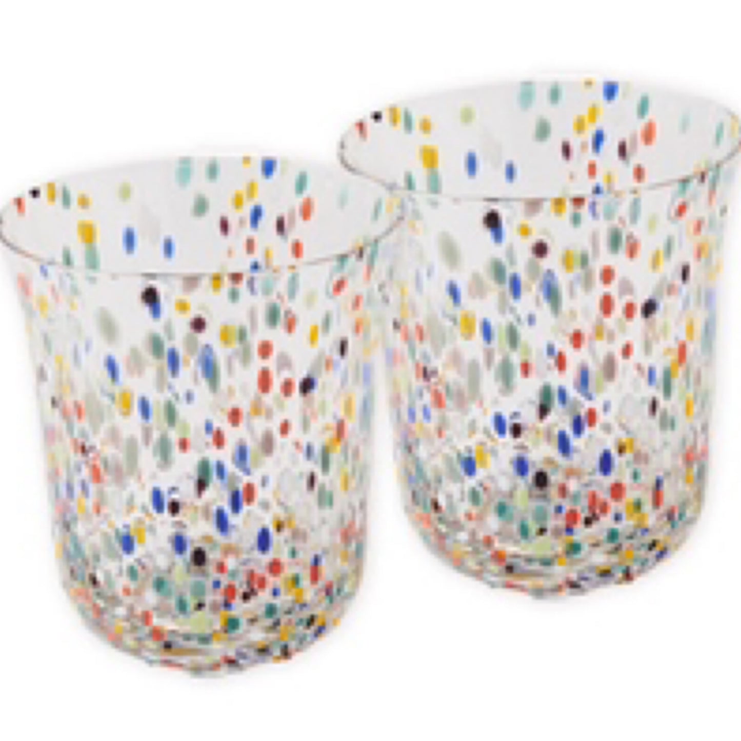 Kip And Co Party Speckle Tumbler Glass