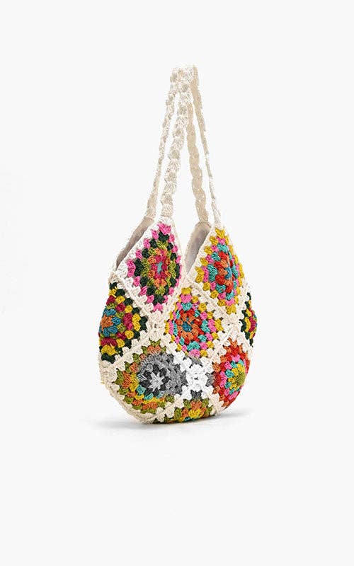 America and Beyond The Ultimate Slouchy Crochet Shoulder Bag