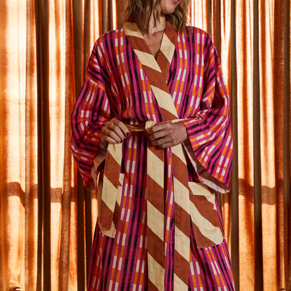 Sage & Clare Chameli Cotton Robe