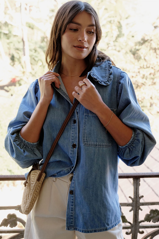 Ceres Life Savannah Denim Shirt