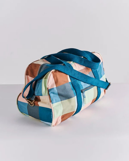 Kip and Co Woodlands Tartan Duffle Bag