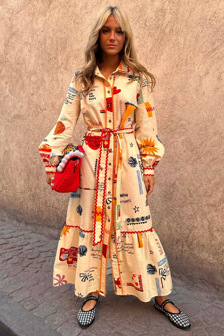 Never Fully Dressed Poema Shirt Dress