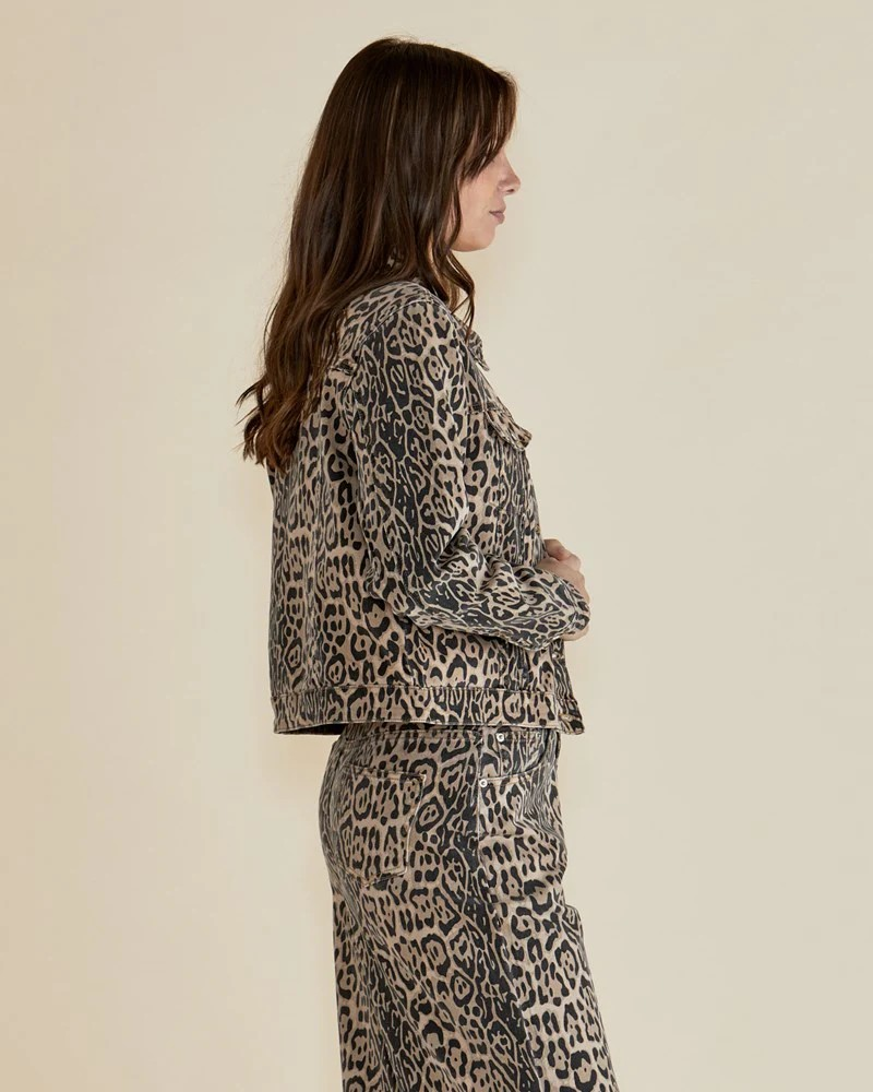 Betty Basics Lucca Leopard Print Jacket - Leopard Print