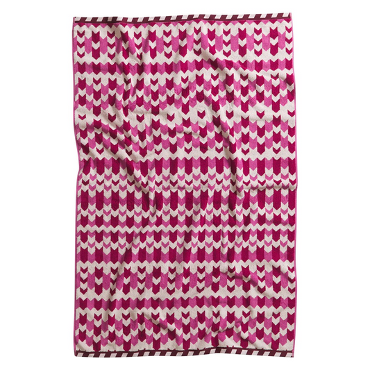 Sage and Clare Arlette Bath Sheet Fushsia