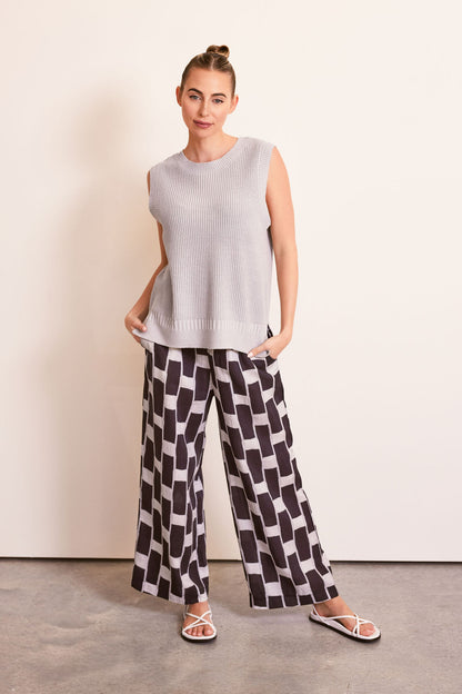 Kaleido High Waisted Wide Leg Mono