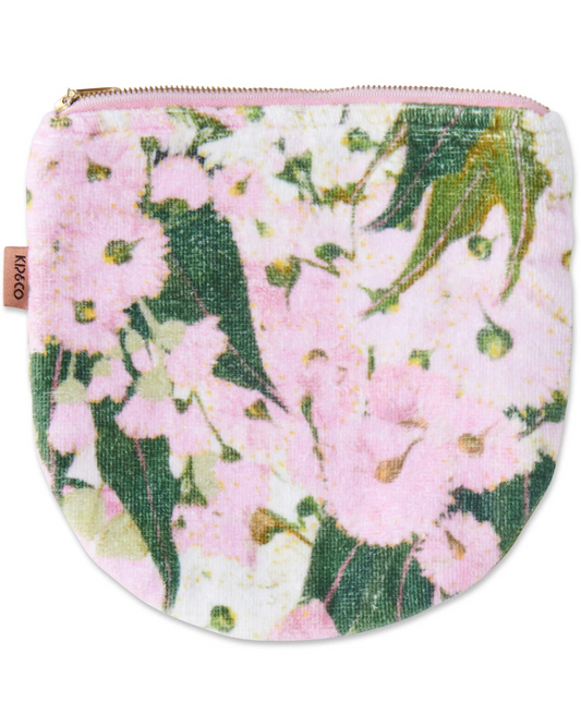Kip and Co Bush Blossom Terry Toiletry Cosmetic Pouch