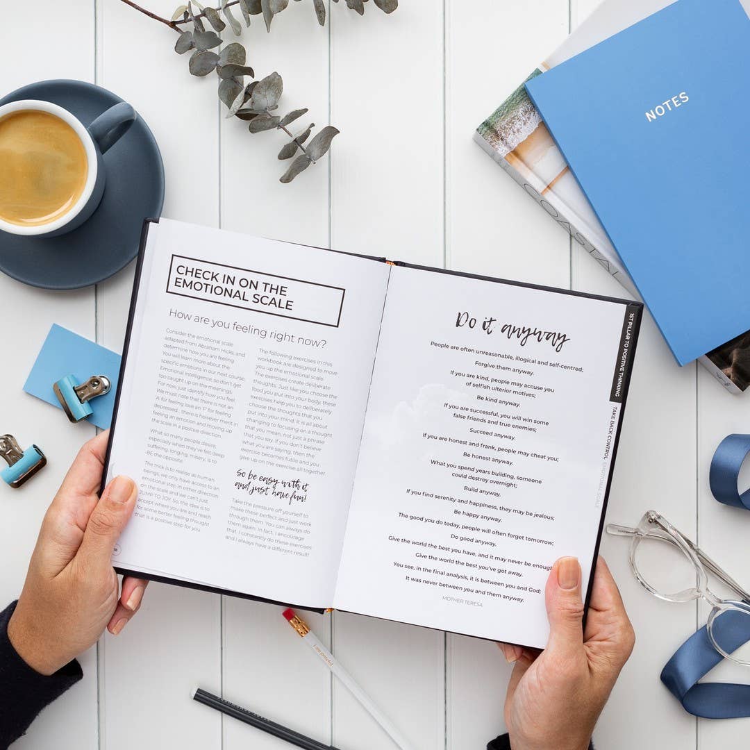 Insite Mind The ART of Positive Thinking Workbook and Journal