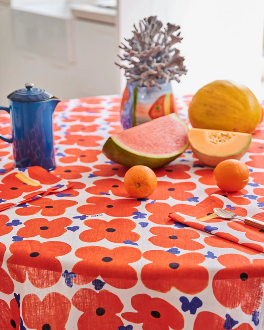Kip and Co Ken Done Pop Floral Tablecloth