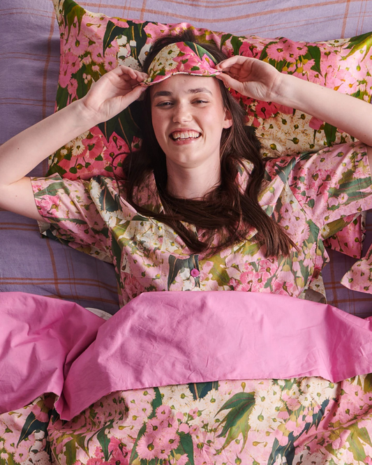 Kip and Co Bush Blossom Silk Eye Mask