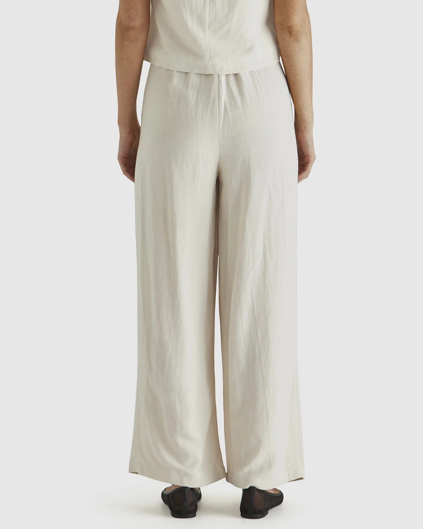 Sass Natalia Pant - Bone Cream
