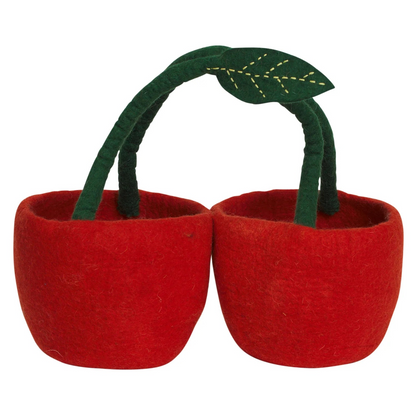 Sage & Clare Rosella Felt Basket