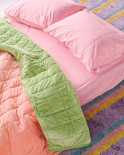 Kip and Co Polkadot Strawberry Organic Cotton