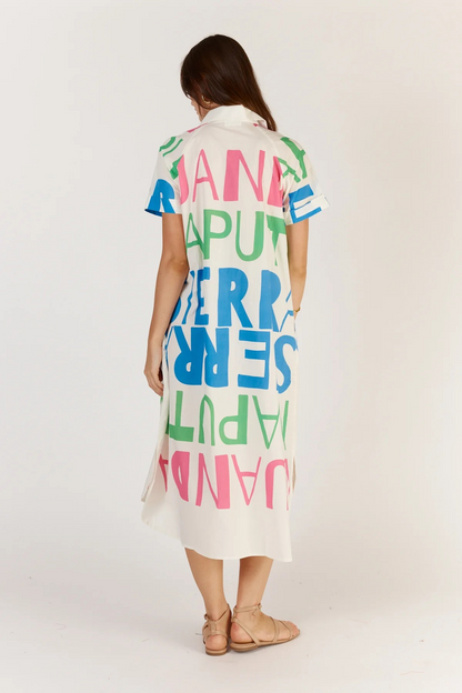 ITAMI Sierra Button Dress