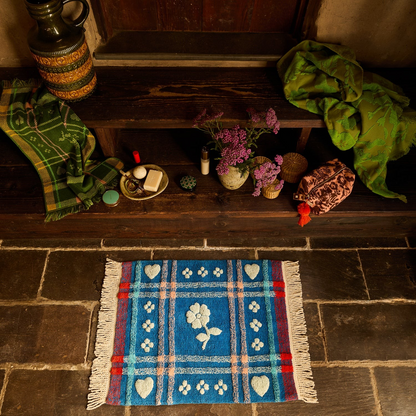 Sage & Clare Josephine Bath Mat - Blue Bell