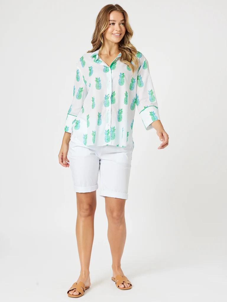 Threadz Pineapple Pina Colada Shirt