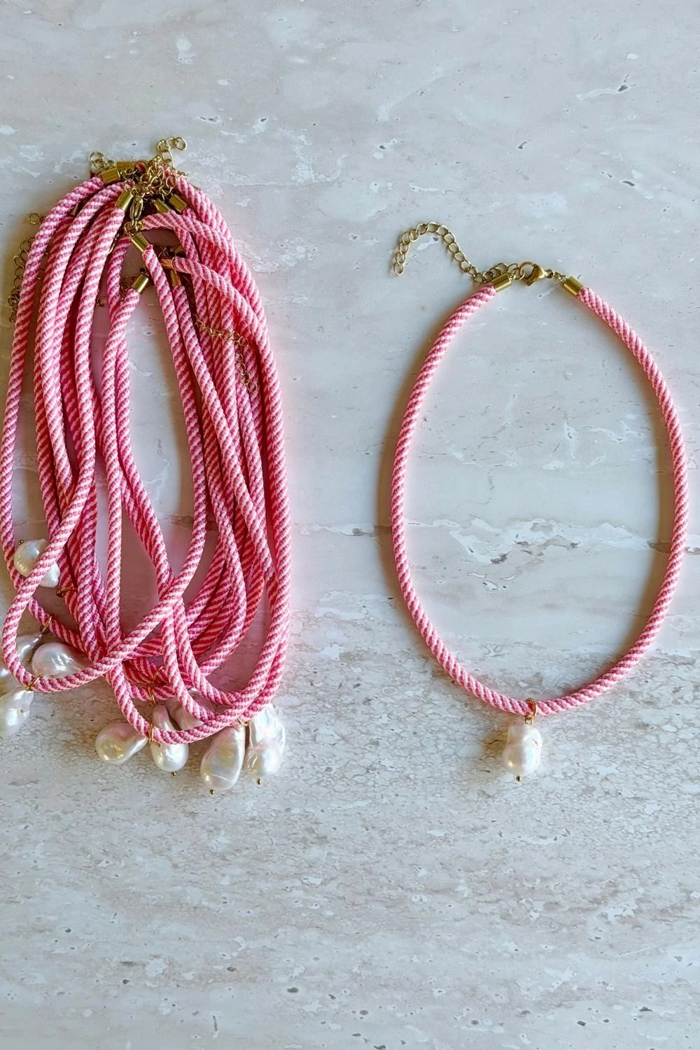 Mosk Melbourne Bella Perla Rope Necklace