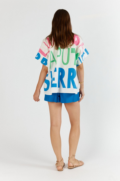 ITAMI Sierra Shirt White