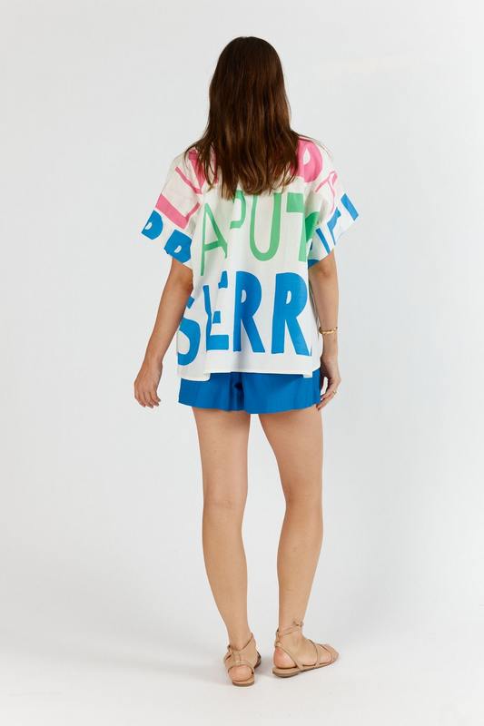 ITAMI Sierra Shirt White