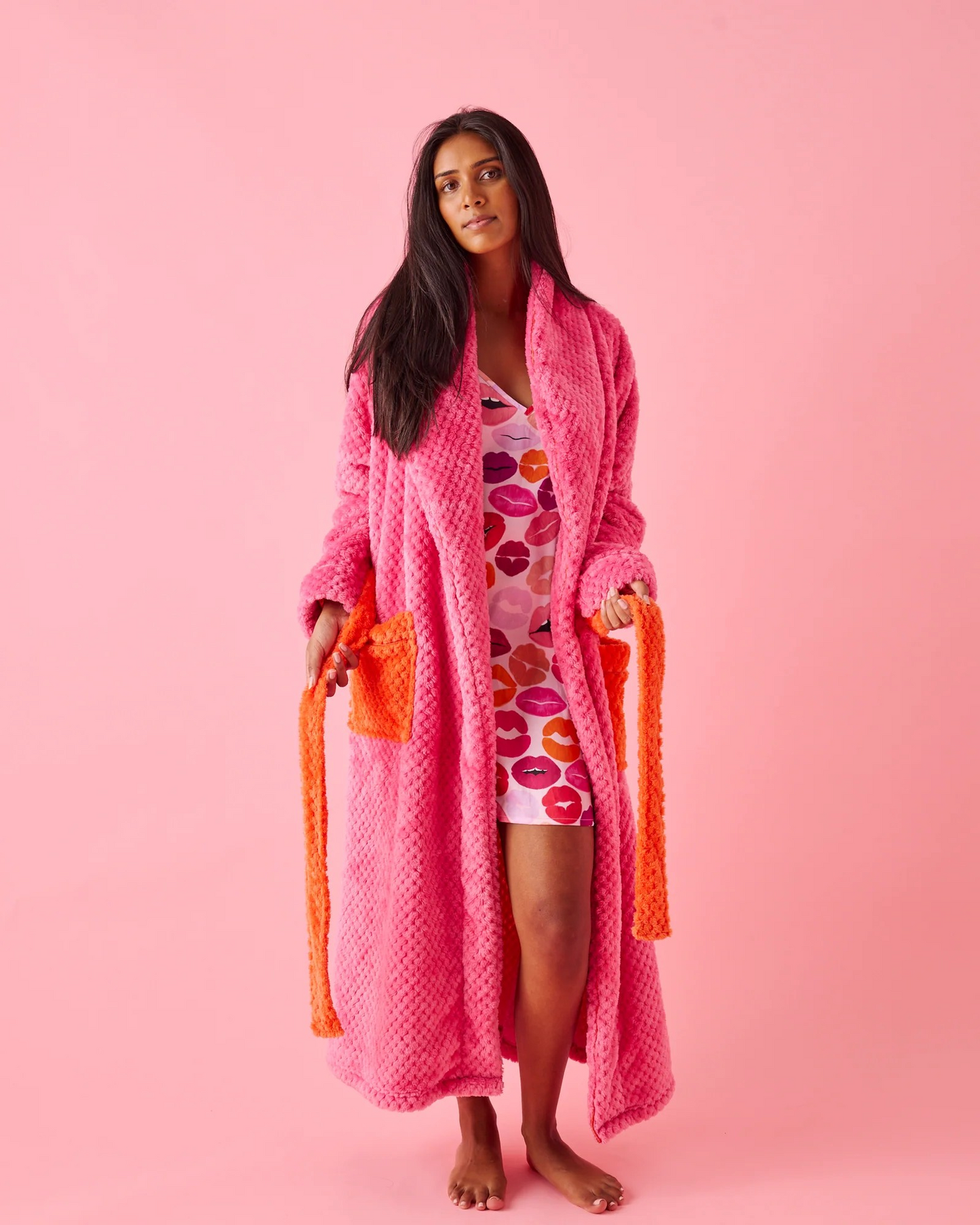 Kip and Co Kiss Me Adult Cosy Robe