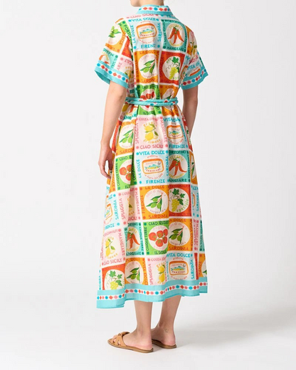 Walnut Melbourne Cannes Dress - Ciao Sicily