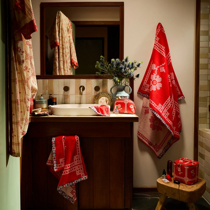 Sage & Clare Bonny Face Washer Set - Poppy