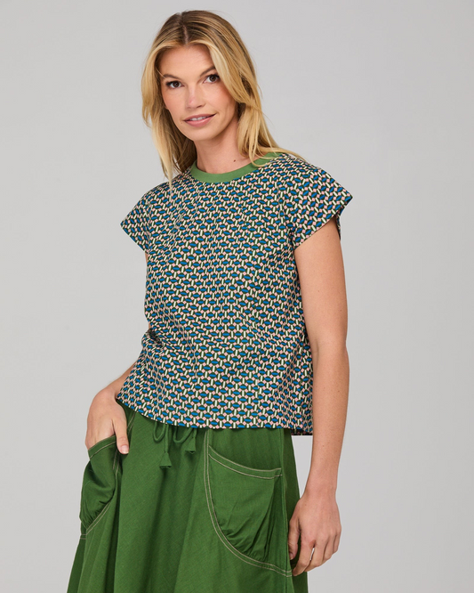 Boom Shankar Leaf Top - Sakura | Online Women's Clothing Store