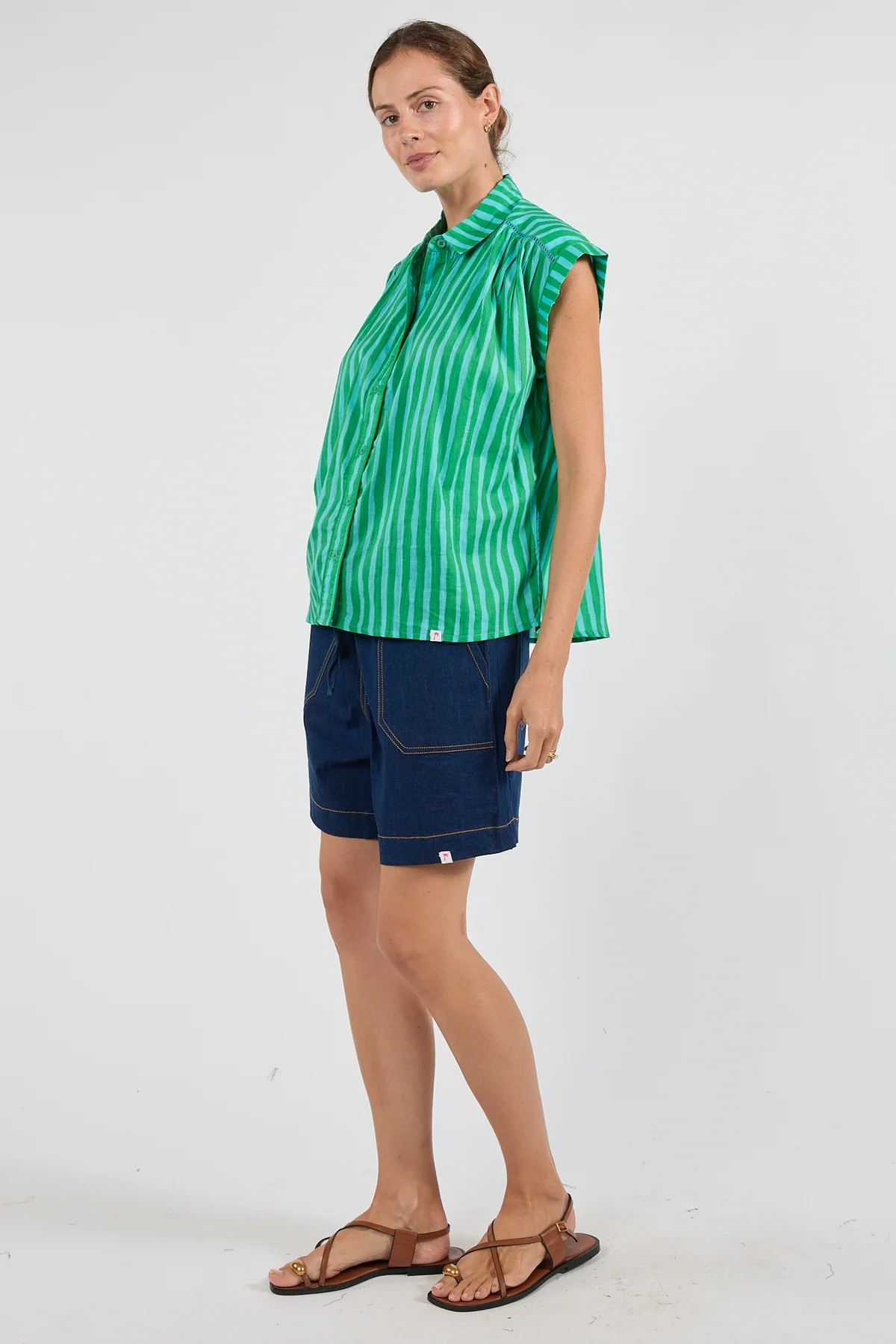Ibisa Dixie Top - Sea