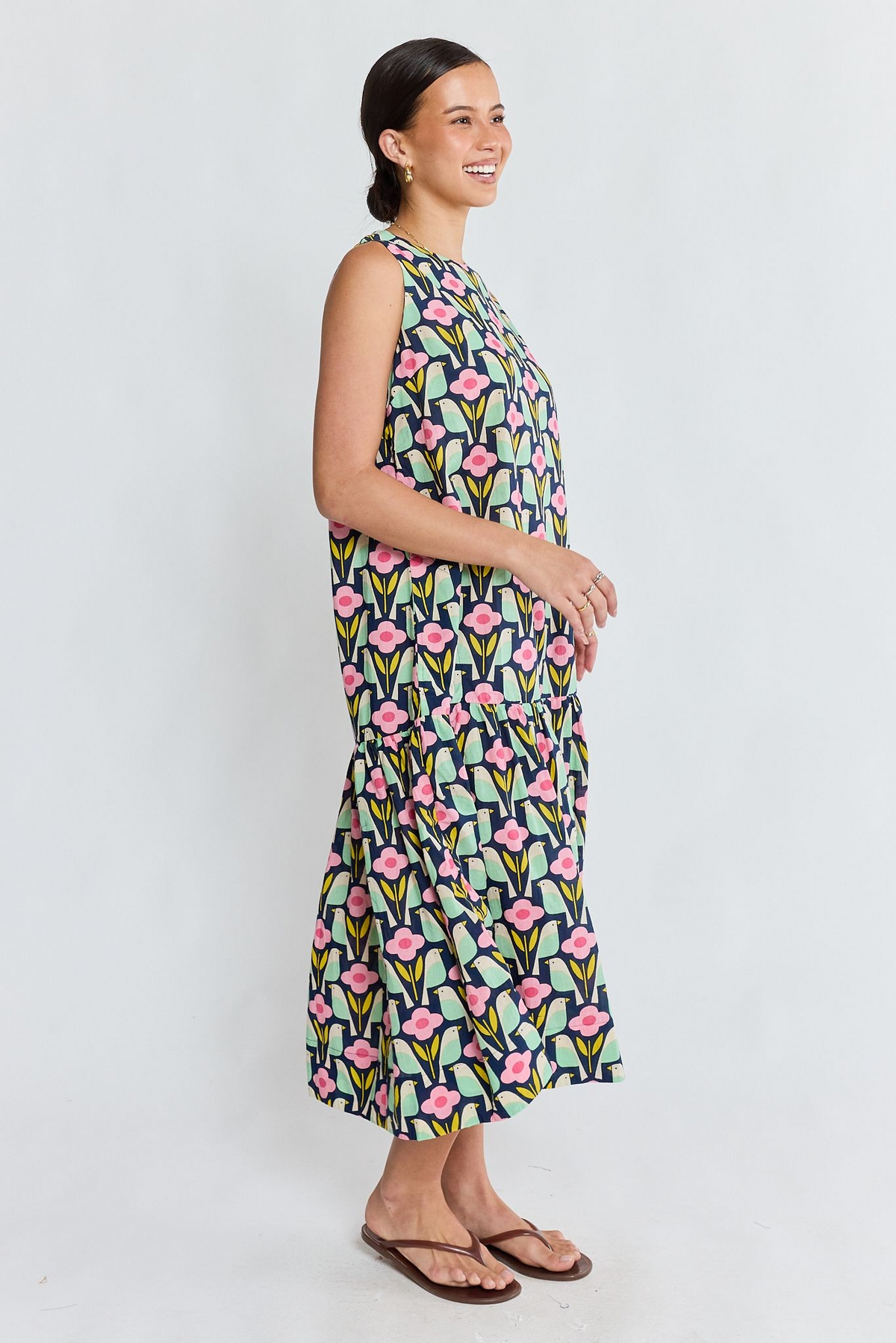 Ibisa Maya Sleeveless Summer Dress Australia