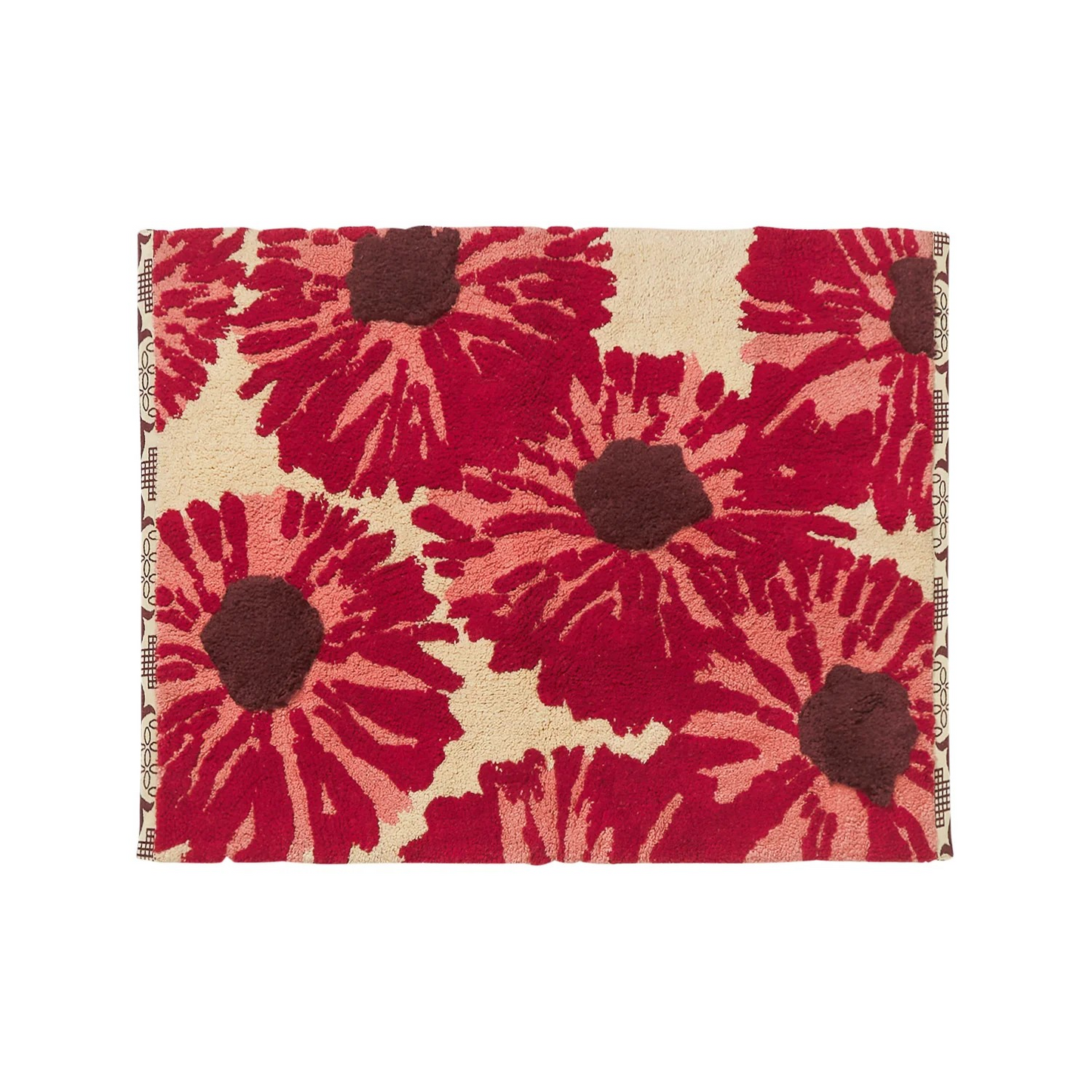 Sage and Clare Isabella Bath Mat Crimson