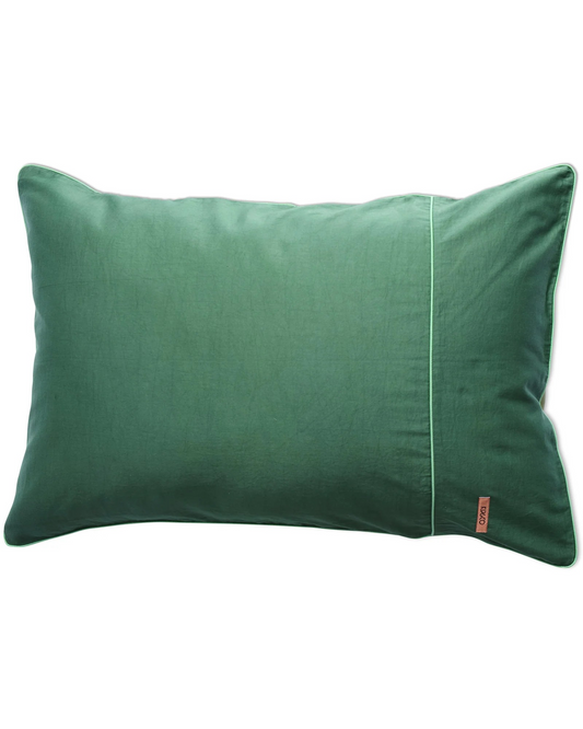 Glow In Green Bamboo Cotton Standard Pillowcase 2P Set