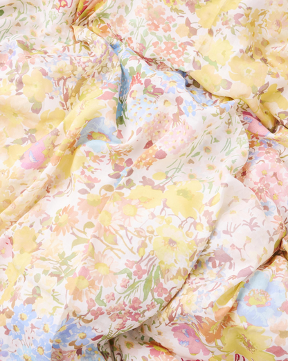 Kip and Co Forever Floral Butter Linen Sheets