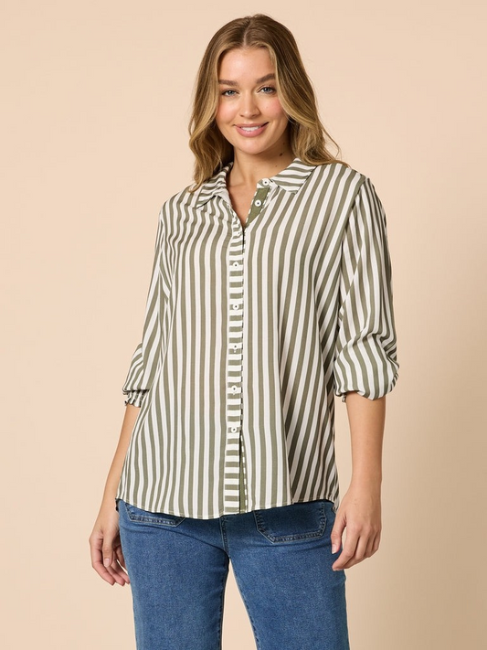 Threadz Amour Stripe Shirt