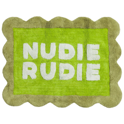 Sage & Clare Romy Nudie Bath Mat - Cactus Green
