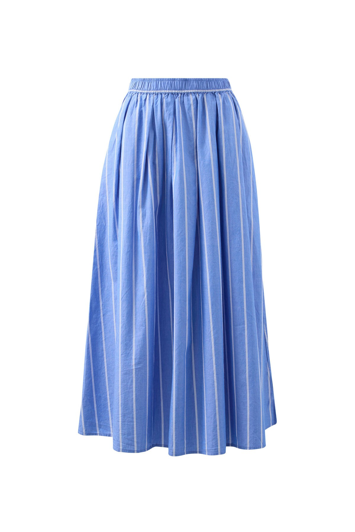 Ceres Life Florence Maxi Skirt - Oxford Blue/White Stripe