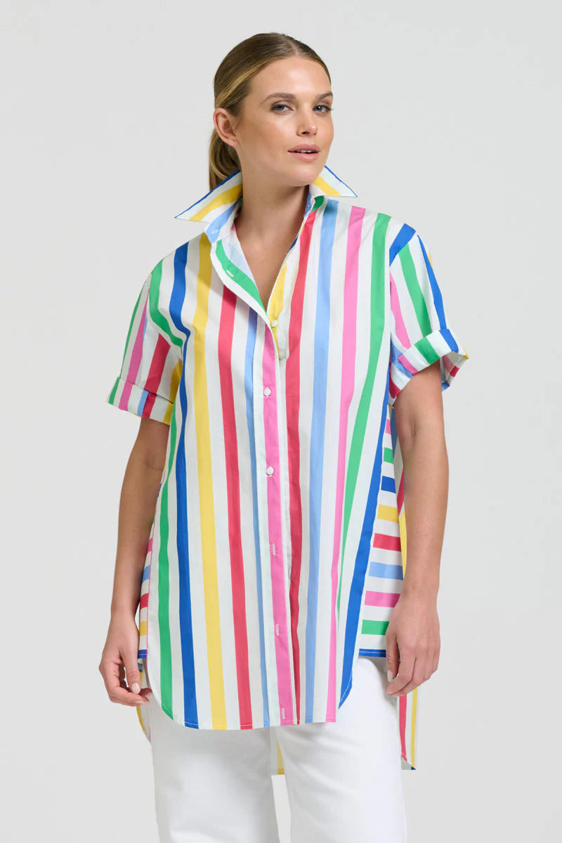 Shirty The Ashely Shirt - Fiesta Stripe
