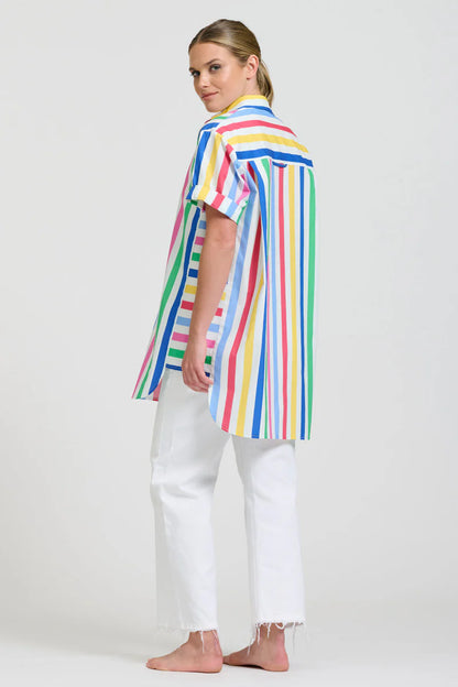 Shirty The Ashely Shirt - Fiesta Stripe