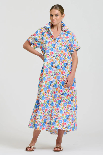 Shirty The Lucy Dress - Summer Bouquet